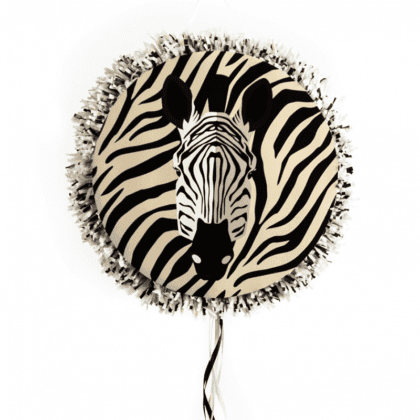 Small Pinata Safari - Zebra