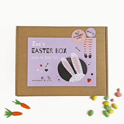 Down The Rabbit Hole - Personalised Easter Box *Limited Edition*