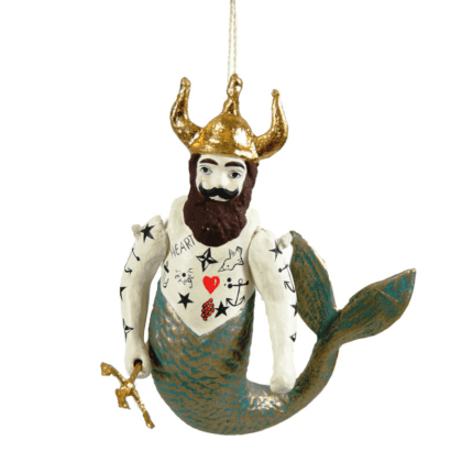 Christmas Ornament - Poseidon Merman