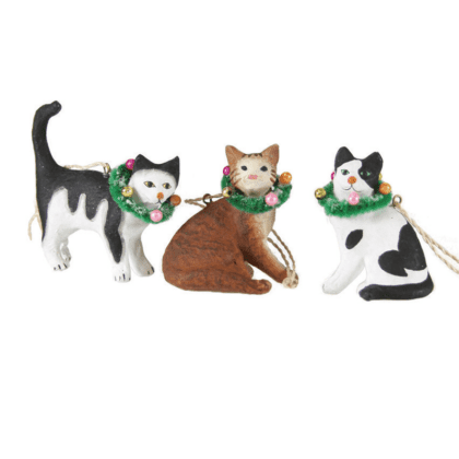 Christmas Ornament - Paper Kitten