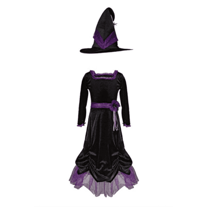 Velvet Witch Dress & Hat