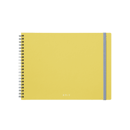 Notebook Ideation - Yellow