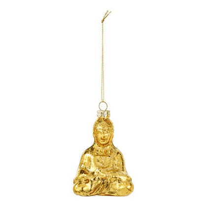 Glass Tree Ornament - Buddha
