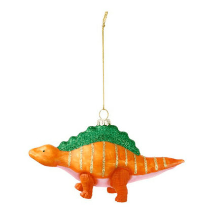 Glass Tree Ornament - Dinosaur