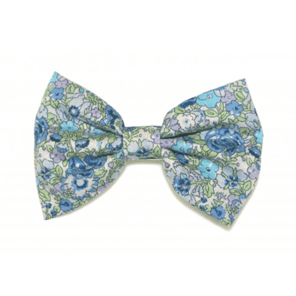 Big Bow Clip - Liberty Amelie Turquoise