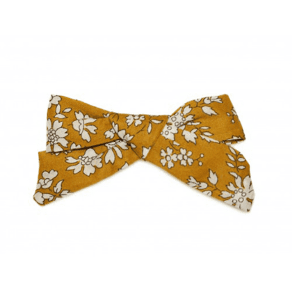 Soft Bow Clip - Liberty Capel Mustard