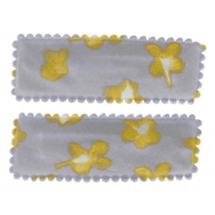 Rectangle Snaps - Liberty Of London Shadow Blossom Yellow