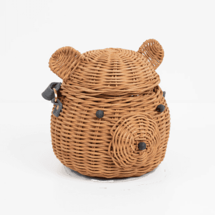 Bear Rattan Bag