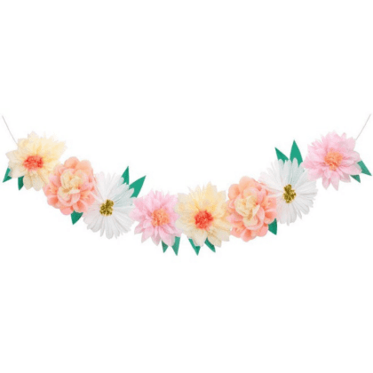 Party Garland - Spring Flowers