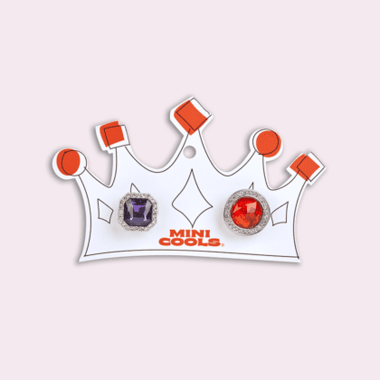 Purple Red Gem Rings