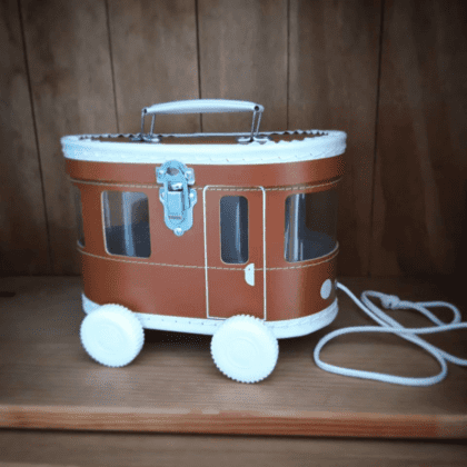 Tram Suitcase - Brown