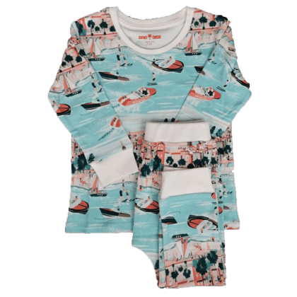 Two Piece Kids Pyjamas - Riviera