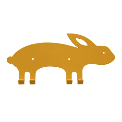 Wall Hook - Rabbit Yellow