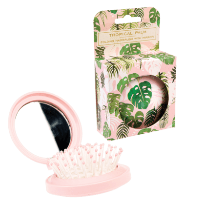Compact Hair Brush - Tropical