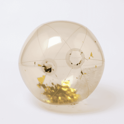 Inflatable Beach Ball - Disco Gold