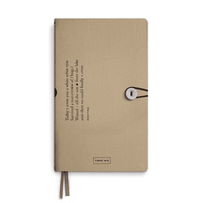 Notebook With Button