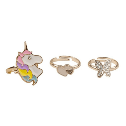 Unicorn Rings Set
