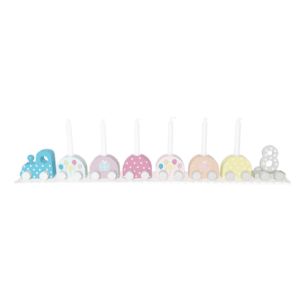 Candlestick Train - Multi Coloured