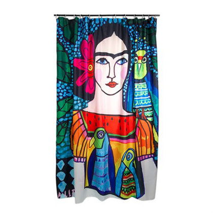 Shower Curtain - Frida Illustration