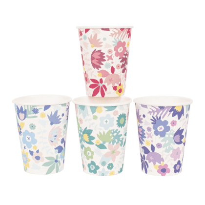 Party Cups - Flowers