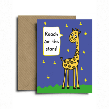Greeting Card - Giraffe