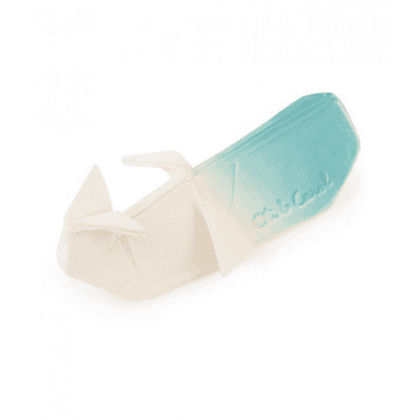 Natural Rubber Teether - Origami Whale