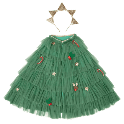 Christmas Tree Cape & Crown