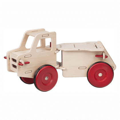 Miniature Ride-On Truck - Natural