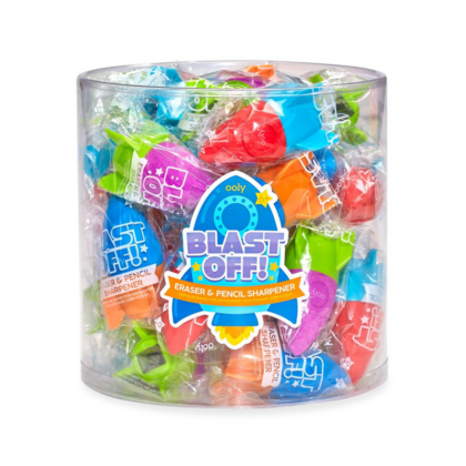 Blast Off Eraser Sharpener