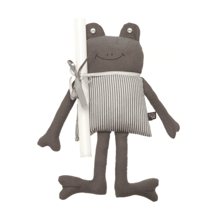Handmade Candle - Grey Frog