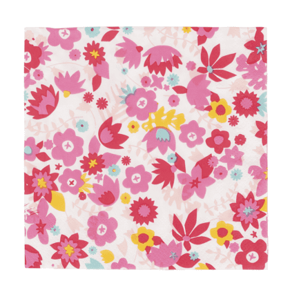 Party Napkins - Flowers