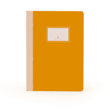 Linen Notebook - Caramel
