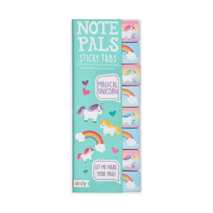 Note Pals Sticky Tabs Set - Magical Unicorns