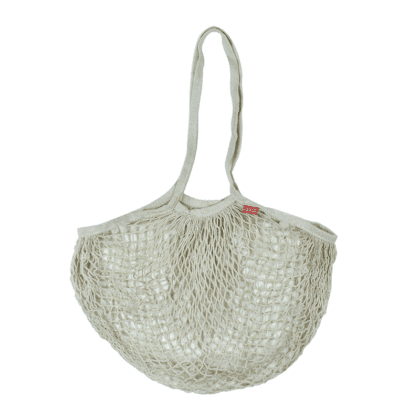 Cotton Mesh Bag - Beige