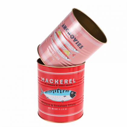 Storage Tins - Fish