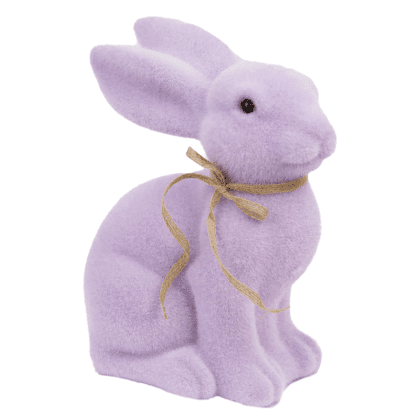 Big Spring Lilac Bunny Table Decoration