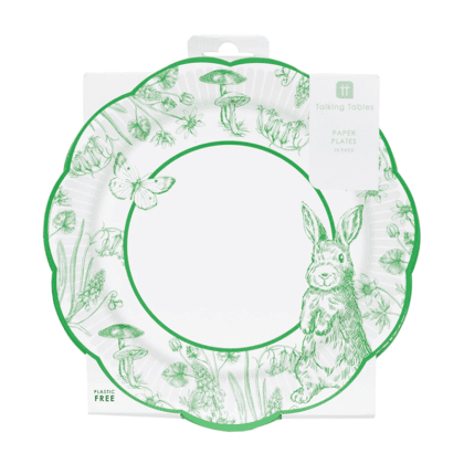 Scalloped Party Plates - Playful Pierre