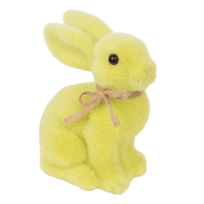 Small Spring Yellow Bunny Table Decoration
