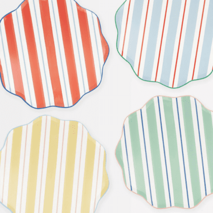 Party Plates- Preppy Stripe