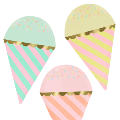 Party Plates - Ice Cream