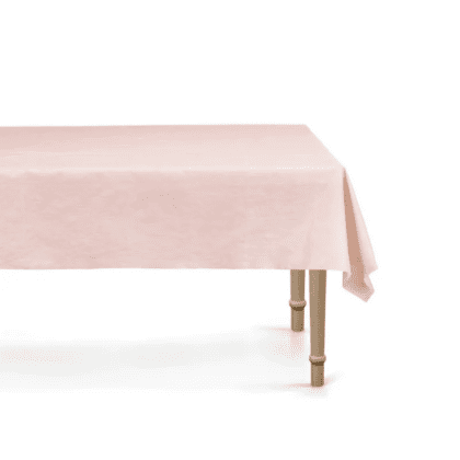 Disposable Τablecloth - Light Pink
