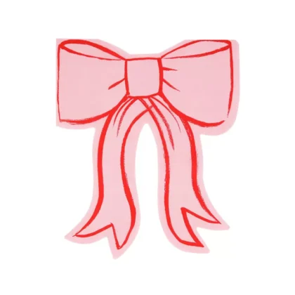 Red Bow Napkins
